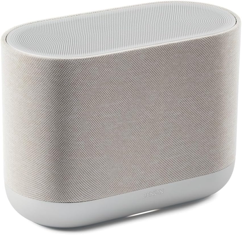 Home 400 Enceinte Bluetooth Connectée avec HEOS, Dolby Atmos Music, Smart WiFi Speaker sans Fil, Enciente Puissante, AirPlay 2, Streaming Haute Résolution - Stone