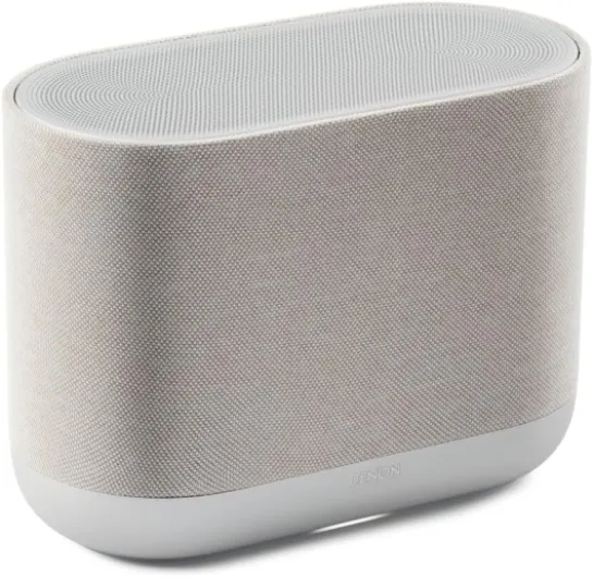Home 400 Enceinte Bluetooth Connectée avec HEOS, Dolby Atmos Music, Smart WiFi Speaker sans Fil, Enciente Puissante, AirPlay 2, Streaming Haute Résolution - Stone