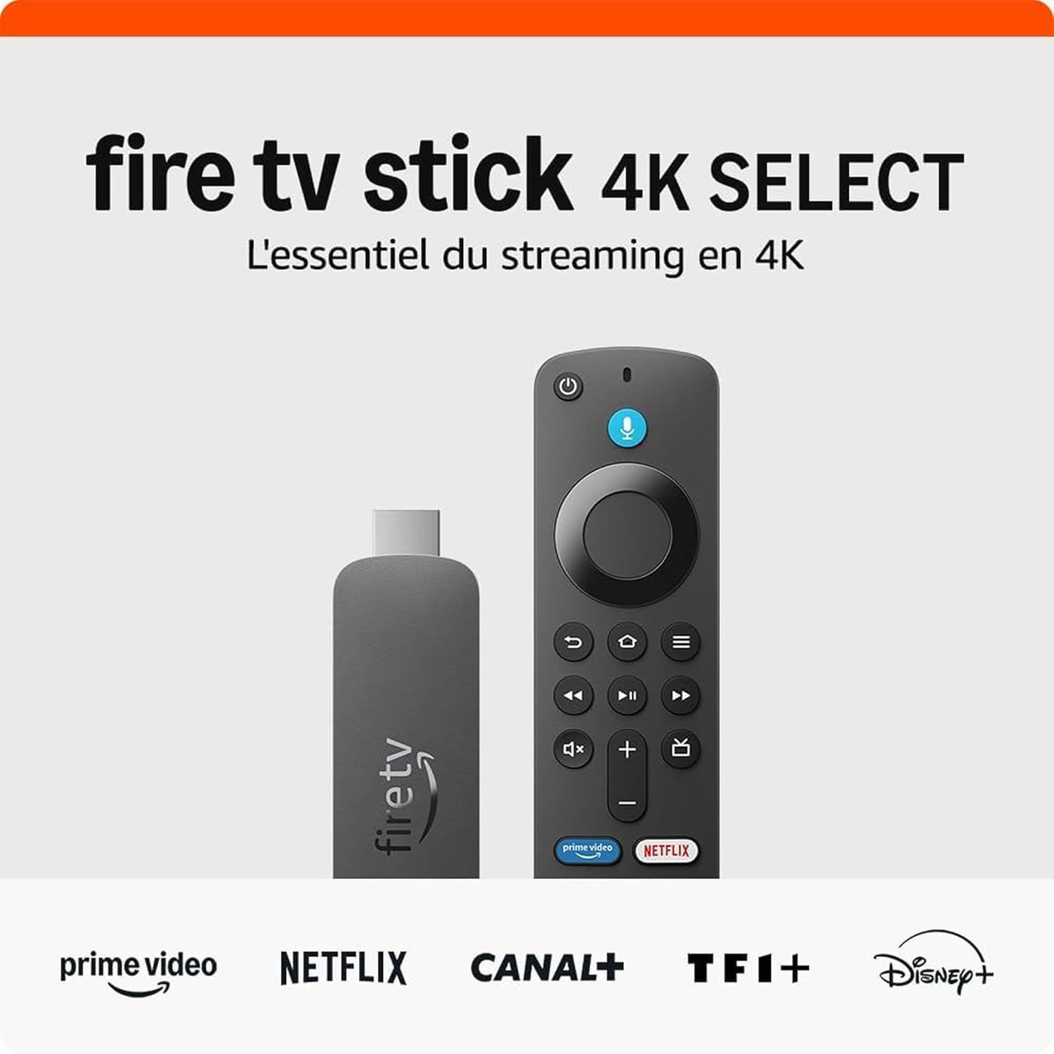 Amazon Fire TV Stick 4K Select (nouvelle génération) + Ring sonnette vidéo sans fil