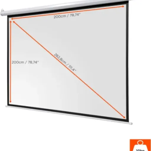 Test celexon Basic Écran de Projection motorisé 110" : un grand écran abordable qui fait le job pour le home cinéma