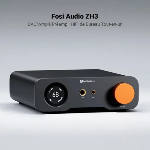Test Fosi Audio ZH3 : le DAC/ampli casque de bureau qui fait (presque) tout pour pas trop cher