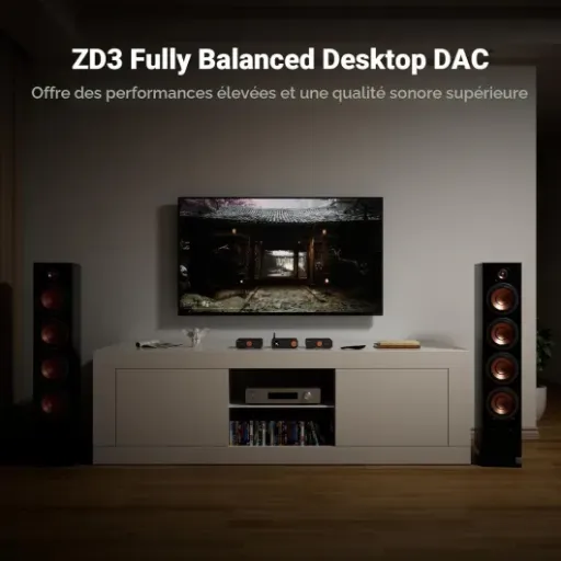 Test Fosi Audio ZD3 : le petit DAC/préampli qui veut piloter tout ton système