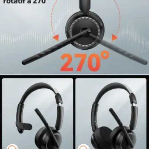 Test TECKNET TK-HS016 : le casque micro sans fil qui mise tout sur l'autonomie et la pratique
