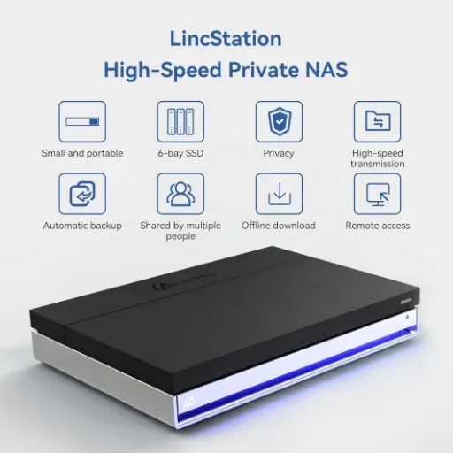 Test LincStation N1 : un petit NAS 6 baies qui mise sur Unraid et la flexibilité