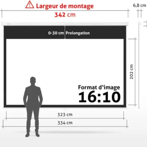 Test ESMART Professionnel MIROLO 150" : le grand écran manuel qui fait le job sans chichi