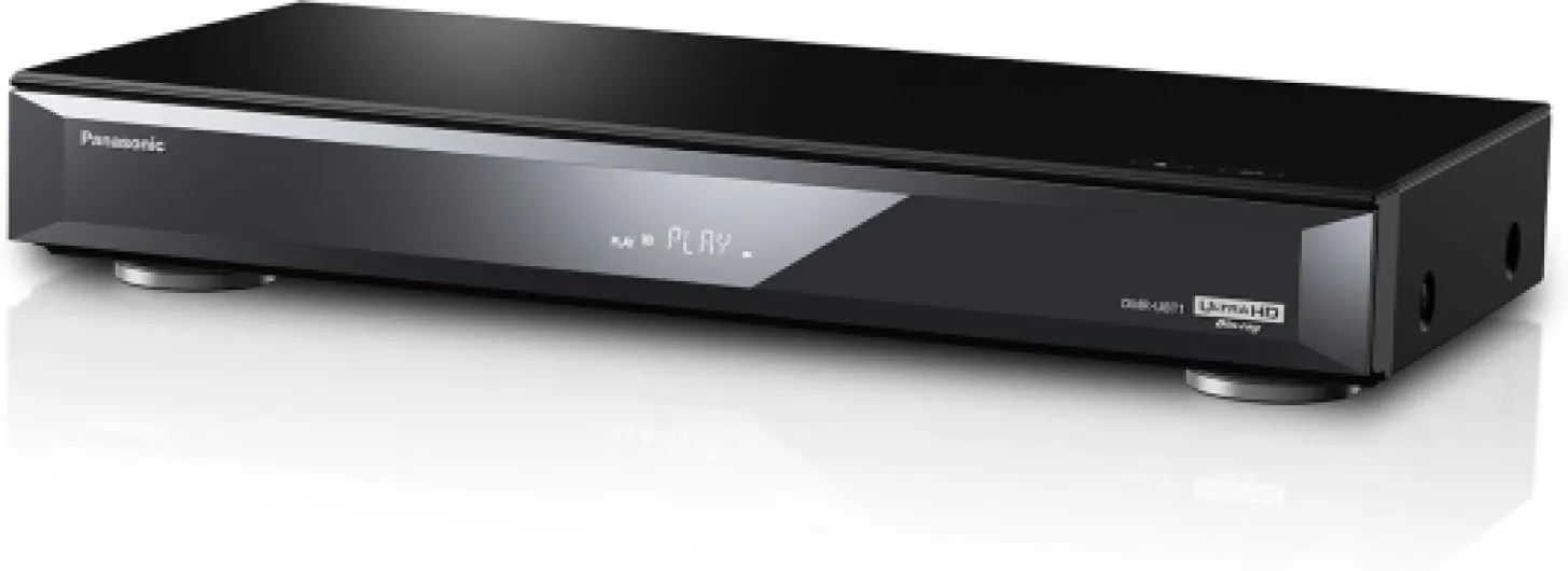 Lecteur Blu Ray UHD enregistreur Full HD DMR-UBT1EC-K I Réglage HDR Automatique Convertisseur 4K Lecture Audio Hi-Res Disque Dur 1 to WiFi intégré Noir - Version Française