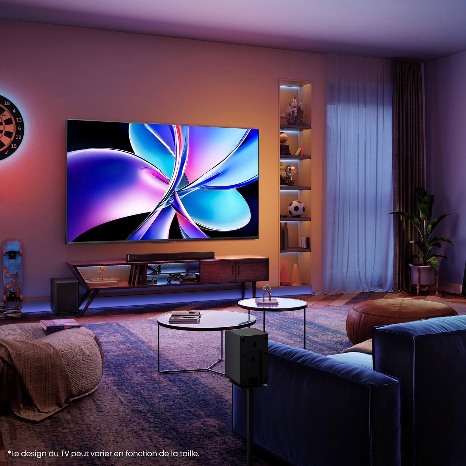 75E7Q Pro Smart TV QLED 75" (189 cm) 4K UHD 144Hz - Dolby Vision IQ & Atmos - Mode Jeu Pro - AMD FreeSync Premium 75 pouces