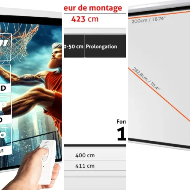 Guide d'achat : les 4 meilleurs écrans de projection motorisés (2026)