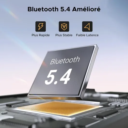 Émetteur Récepteur Jack Bluetooth 5.4 Adaptateur Bluetooth Jack - TX RX 2 en 1 pour Voiture Avion Prise Aux 3.5mm Transmetteur Auxiliaire Audio pour Casque Écouteurs Enceinte Amplificateur