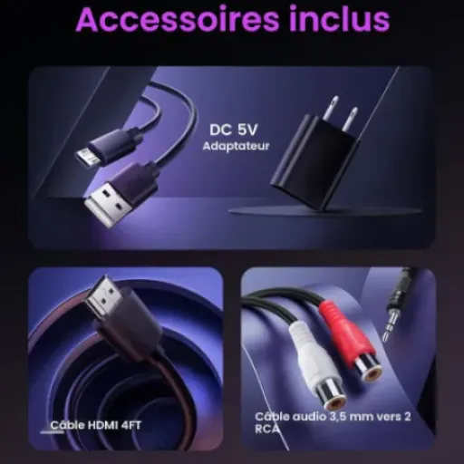 Test Avedio Links Extracteur HDMI 4K : petit boîtier simple pour récupérer le son de ta TV