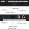 Test Ozvavzk Extracteur HDMI Audio 4K : le petit boîtier pratique pour recycler ton vieux matos audio