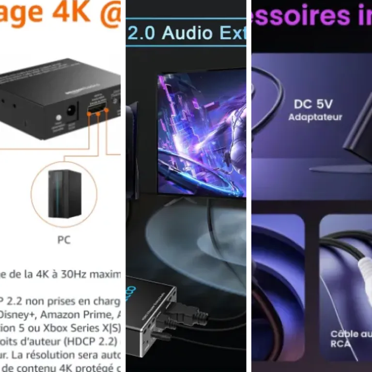 Comparatif des 5 meilleurs extracteurs audio HDMI (2026)