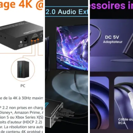 Top Extracteurs audio HDMI