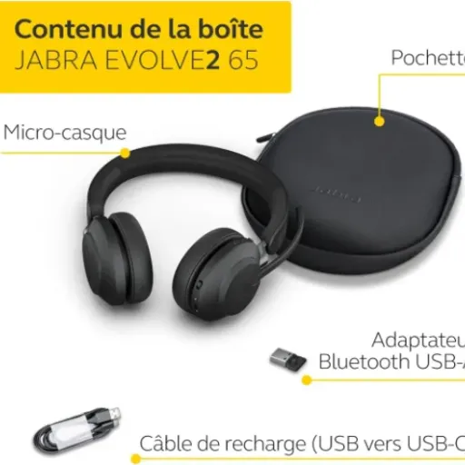 Test Jabra Evolve2 65 : le casque de télétravail sérieux mais pas donné