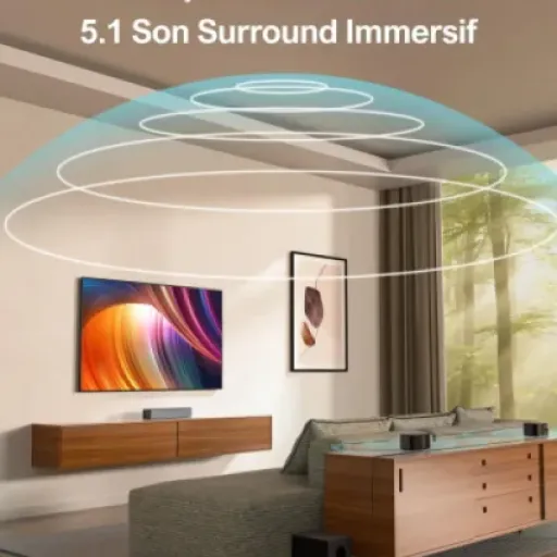 Test ULTIMEA Poseidon D60 : une barre de son Dolby Atmos 5.1 qui fait le job sans ruiner ton salon