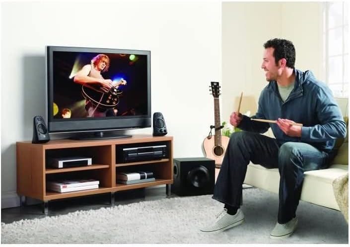 Z623 Système Haut Parleur PC 2.1, Certifié THX, Dolby & DTS, 400 Watts en Puissance, Multi-Dispositifs, Entrées Audio 3,5 mm et RCA, Commandes Intégrées, Prise EU, PC/PS4/Xbox/TV/Smartphone