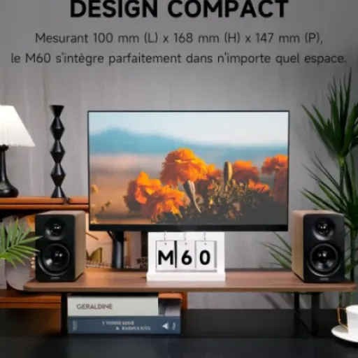 Test Edifier M60 : petites enceintes de bureau qui envoient plus que prévu