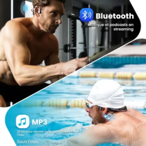 Test mojawa Run Plus New : le casque à conduction osseuse qui passe vraiment de la course à la piscine