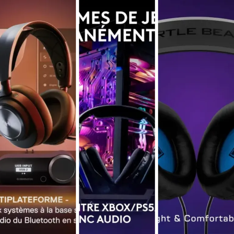 Les 6 meilleurs casques gaming (2026)