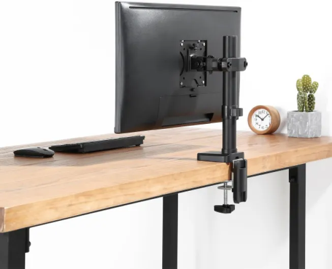 Support de Moniteur pour Tube/Poteau 28-60mm Maclean, 17-32'', 8kg Max, MC-983