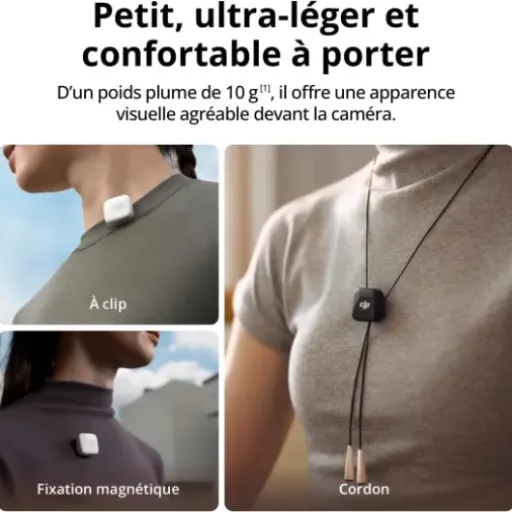 Test DJI Émetteur Mic Mini : le petit micro sans fil qui simplifie vraiment les tournages