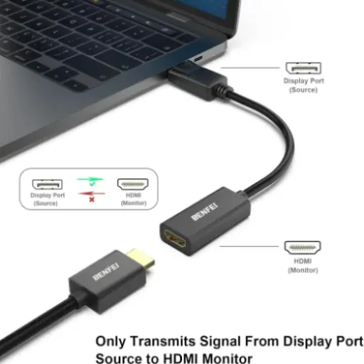 Test BENFEI 4K Adaptateur DisplayPort vers HDMI : le petit dongle qui fait le job sans prise de tête