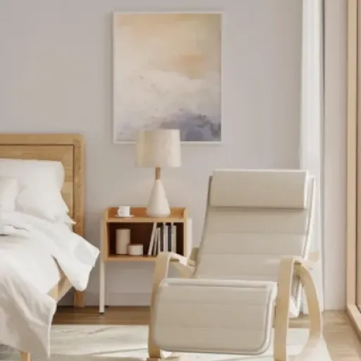 Test SONGMICS Fauteuil à Bascule LYY10M : le fauteuil de lecture pas cher qui fait le job