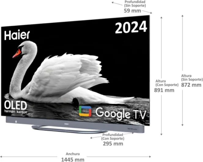 TV C90 (2024) 65" OLED UHD 4K - H65C900UX Série C90 - OLED Harman Kardon 65"