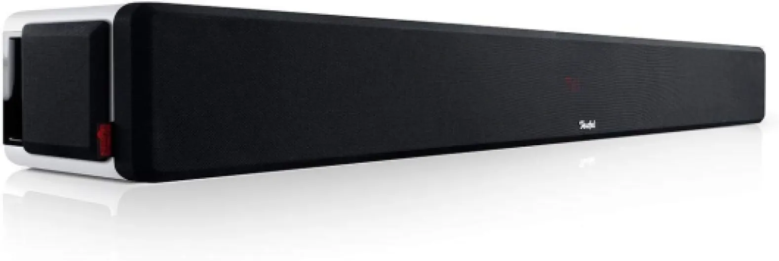 Cinebar Ultima Barre de Son puissante avec Caisson de Basses XXL intégré, 380 Watts, Bluetooth, HDMI-CEC, Son Surround (Blanc)