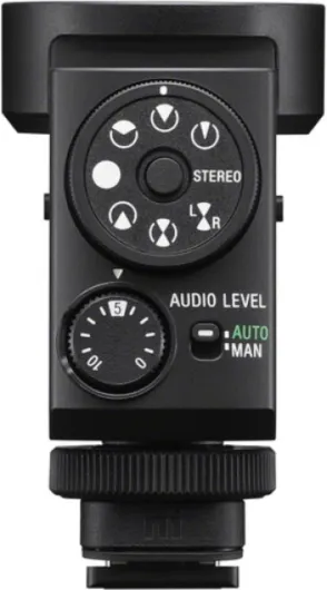 Microphone numérique Shotgun ECM-M1, Noir