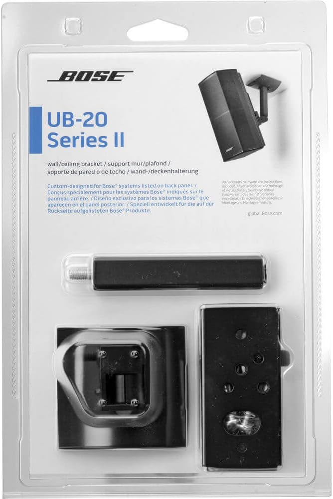 Support Mur/Plafond Bose ® UB-20 série II - Noir