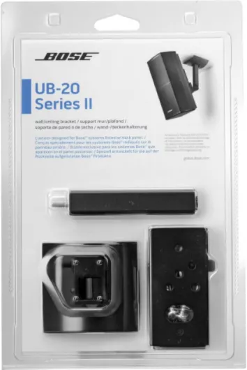 Support Mur/Plafond Bose ® UB-20 série II - Noir